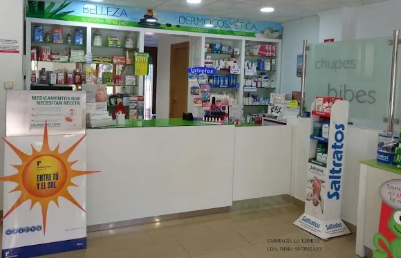 Farmacia la Ermita. Lda. Inmaculada Segrelles Lloret.