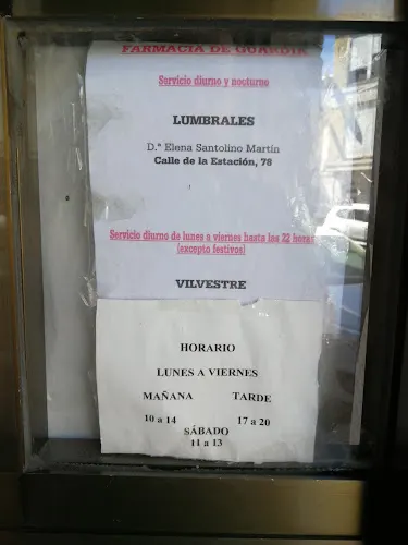 Farmacia Leopoldo Martín de Arriba - Aldeadavila de la Ribera