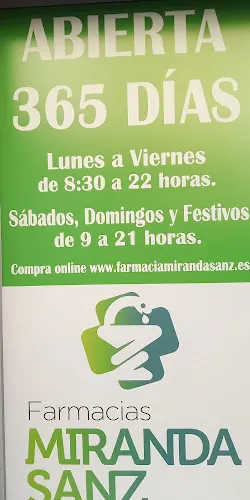 Farmacia Carmen Miranda Sanz www.farmaciamirandasanz.es